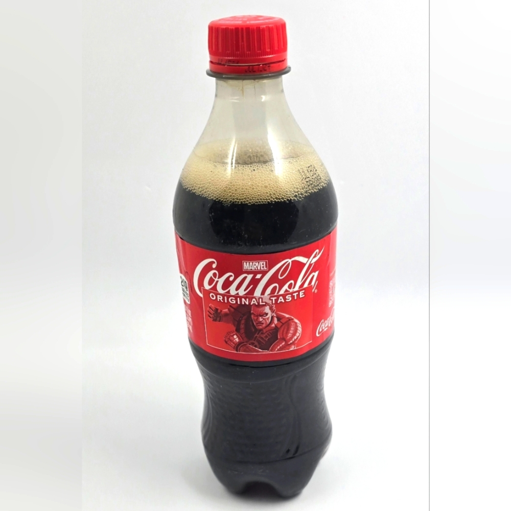 Coca-Cola Marvel Coke X-Men Cable 20 0z Bottle Sealed Cap Limited Edition